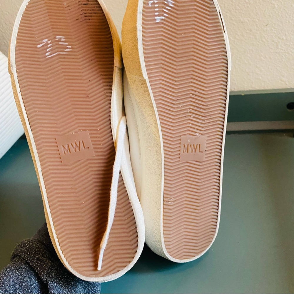 Madewell Sidewalk Low Top Sneakers in Snake Embossed Leather - Picture 9 of 12